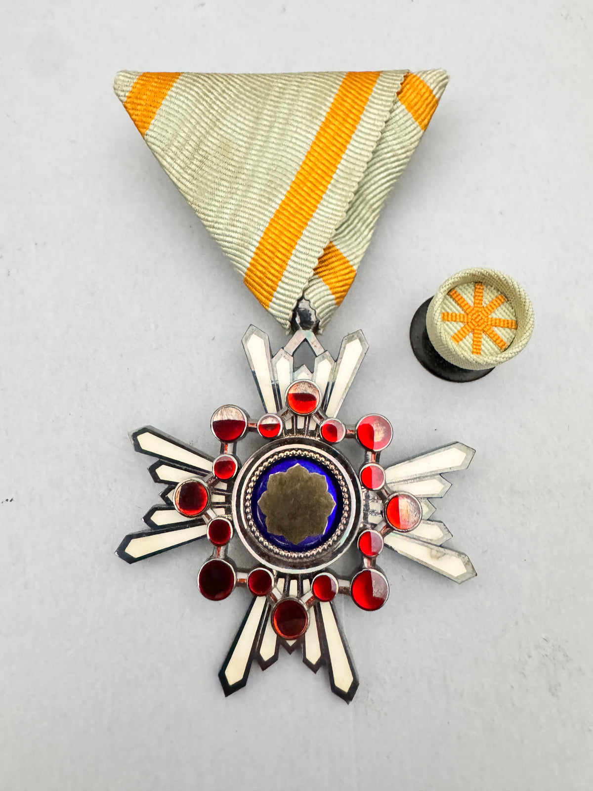WW2 Japanese Order of the Sacred Treasure 5th Class Medal Cased