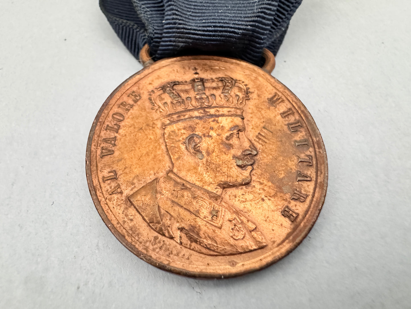 WW1 Italian Al Valore Militare Colonial Medal NALUT