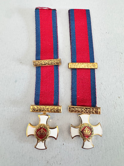 Distinguished Service Order DSO Miniature Medals British Issue