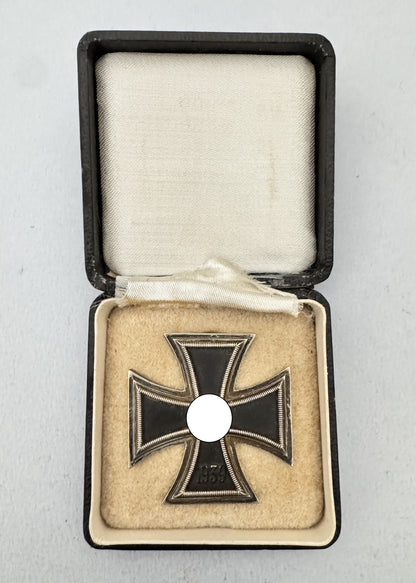 Iron Cross 1st Class Bronze Core with Case of Issue