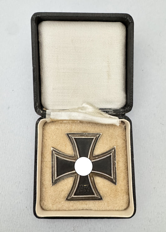Iron Cross 1st Class Bronze Core with Case of Issue