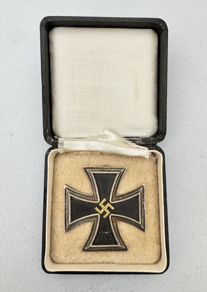 Iron Cross 1st Class Bronze Core with Case of Issue