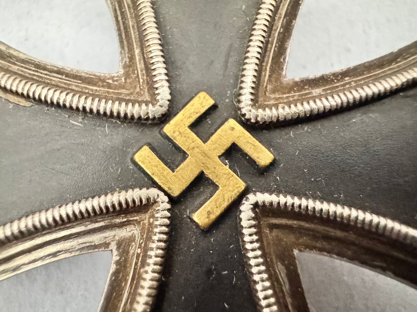 Iron Cross 1st Class Bronze Core with Case of Issue