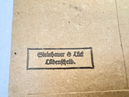 Black Wound Badge with Issue Packet