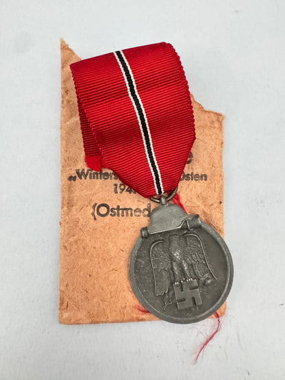 Eastern Front Medal with Issue Packet
