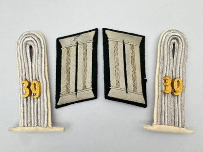 WW2 German Army 39th Infantry Regiment Officer's Uniform Insignia