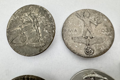 Third Reich Germany, Tinnies and Day Badges