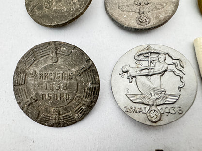Third Reich Germany, Tinnies and Day Badges