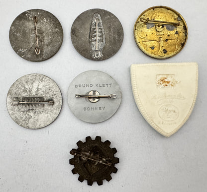 Third Reich Germany, Tinnies and Day Badges