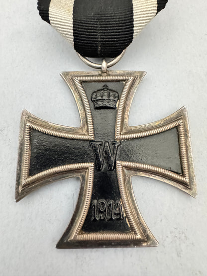 WW1 German 1914 Iron Cross 2nd Class Medal SW