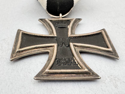 WW1 German 1914 Iron Cross 2nd Class Medal SW