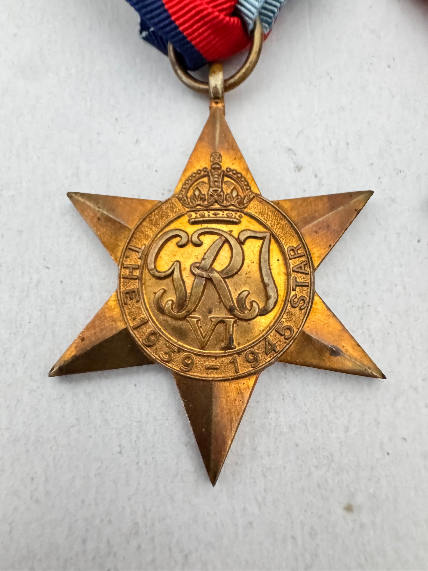 WW2 British The Italy Star Campaign Medal Group