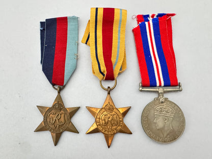 WW2 British The Africa Star Campaign Medal Group