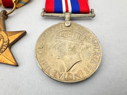 WW2 British The Africa Star Campaign Medal Group