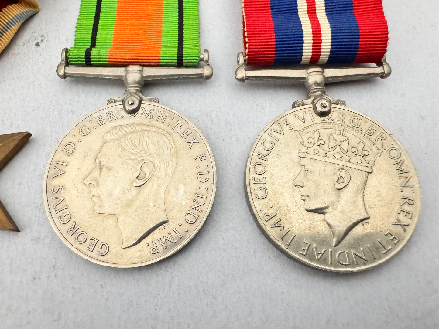 WW2 British The Africa Star Campaign Medal Group with Oakleaves