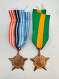 Indian Pakistan War Medals Samar Seva Star & Poorvi Star