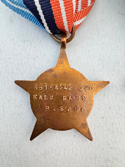 Indian Pakistan War Medals Samar Seva Star & Poorvi Star