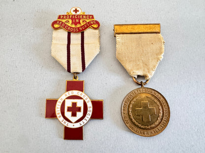 WW1 British Red Cross War Service Medals