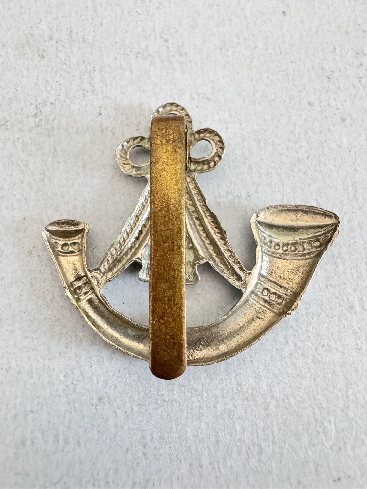 WW2 British Army Oxfordshire & Buckingshire Light Infantry Regiment Cap Badge