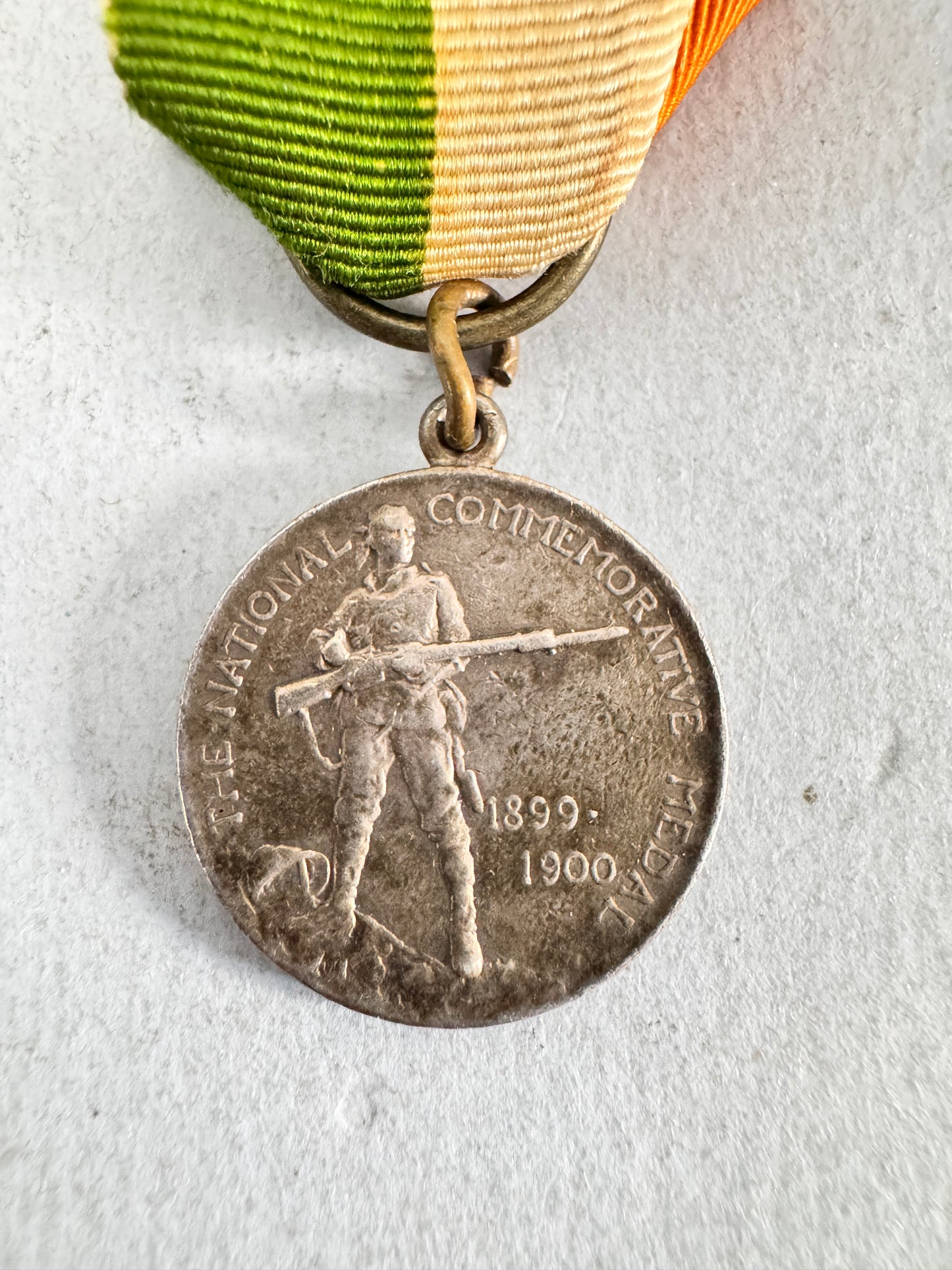 Boer War British National Commemorative Medal The Absent Minded Beggar