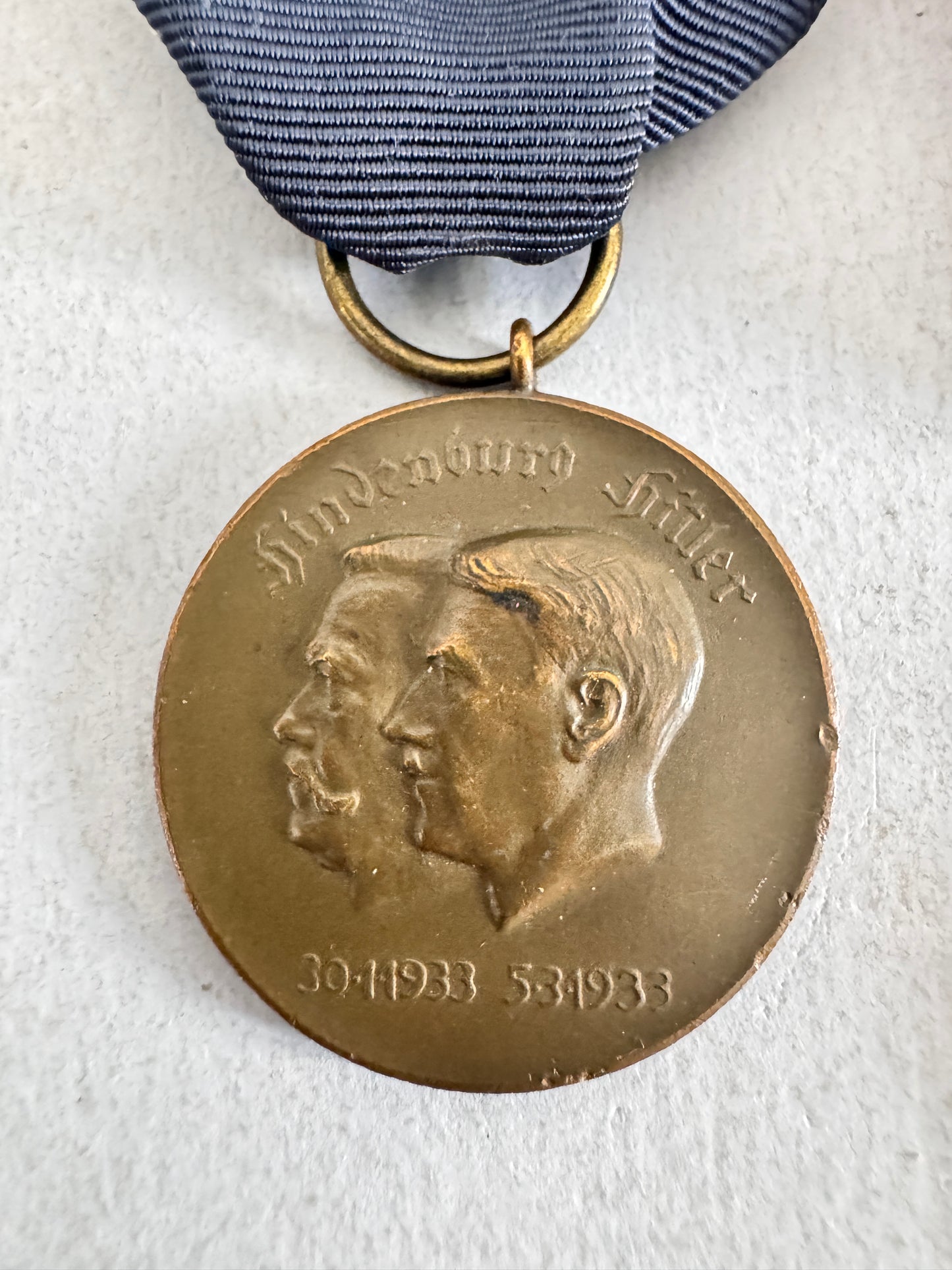 Third Reich Medal - On the Election of Hitler as Reich Chancellor