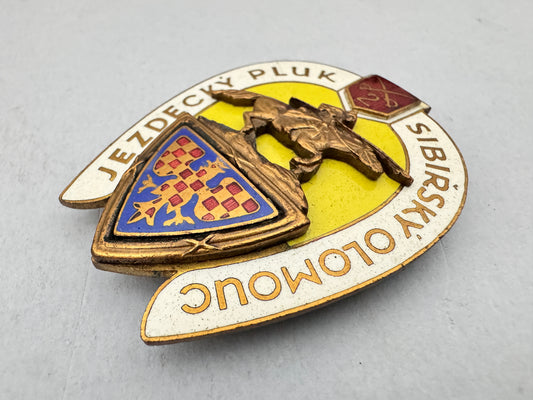 Czechoslovak Army 2nd Siberian Cavalry Regiment Olomouc Honour Badge