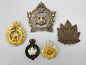 Post WW2 Canadian Army Cap Badges Lot