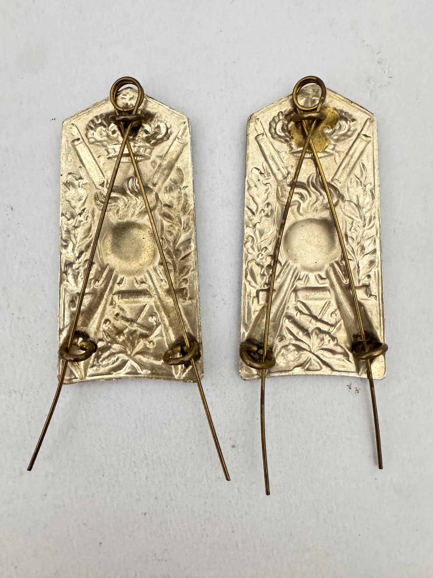 Italian Army Model 1926 Infantry Shoulder Boards Epaulettes