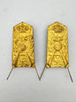 Italian Army Model 1926 Infantry Brass Shoulder Boards Epaulettes