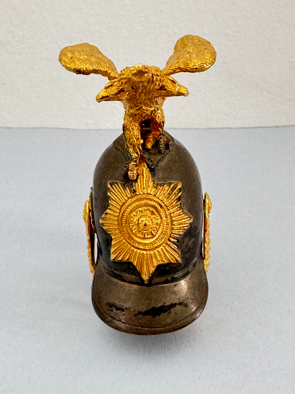 Miniature Helmet of the Imperial Russian Lifeguard Cuirassier Regiment