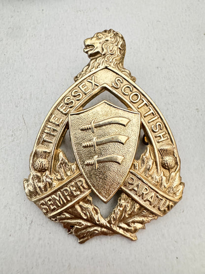 WW2 Canadian Army Essex Scottish Glengarry Cap Badges RODEN