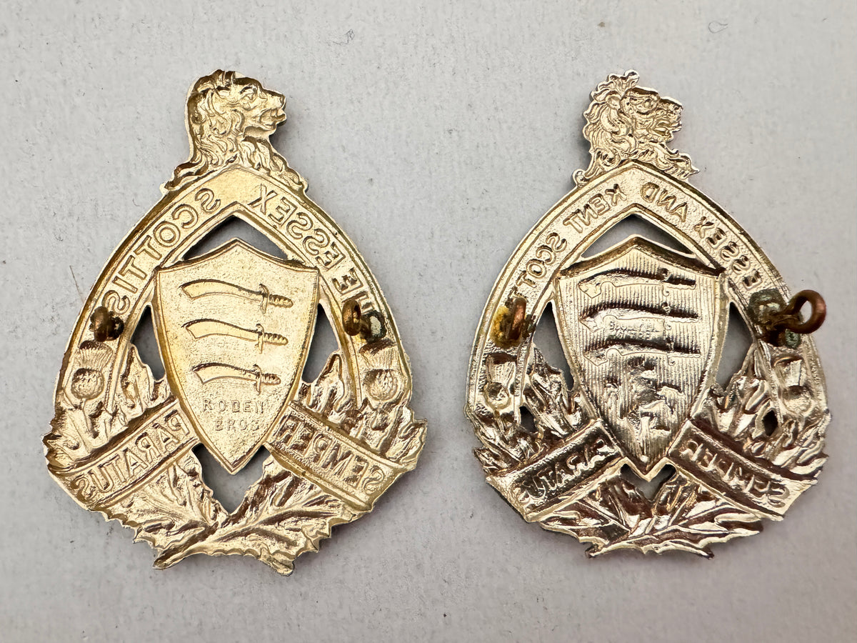 WW2 Canadian Army Essex Scottish Glengarry Cap Badges RODEN