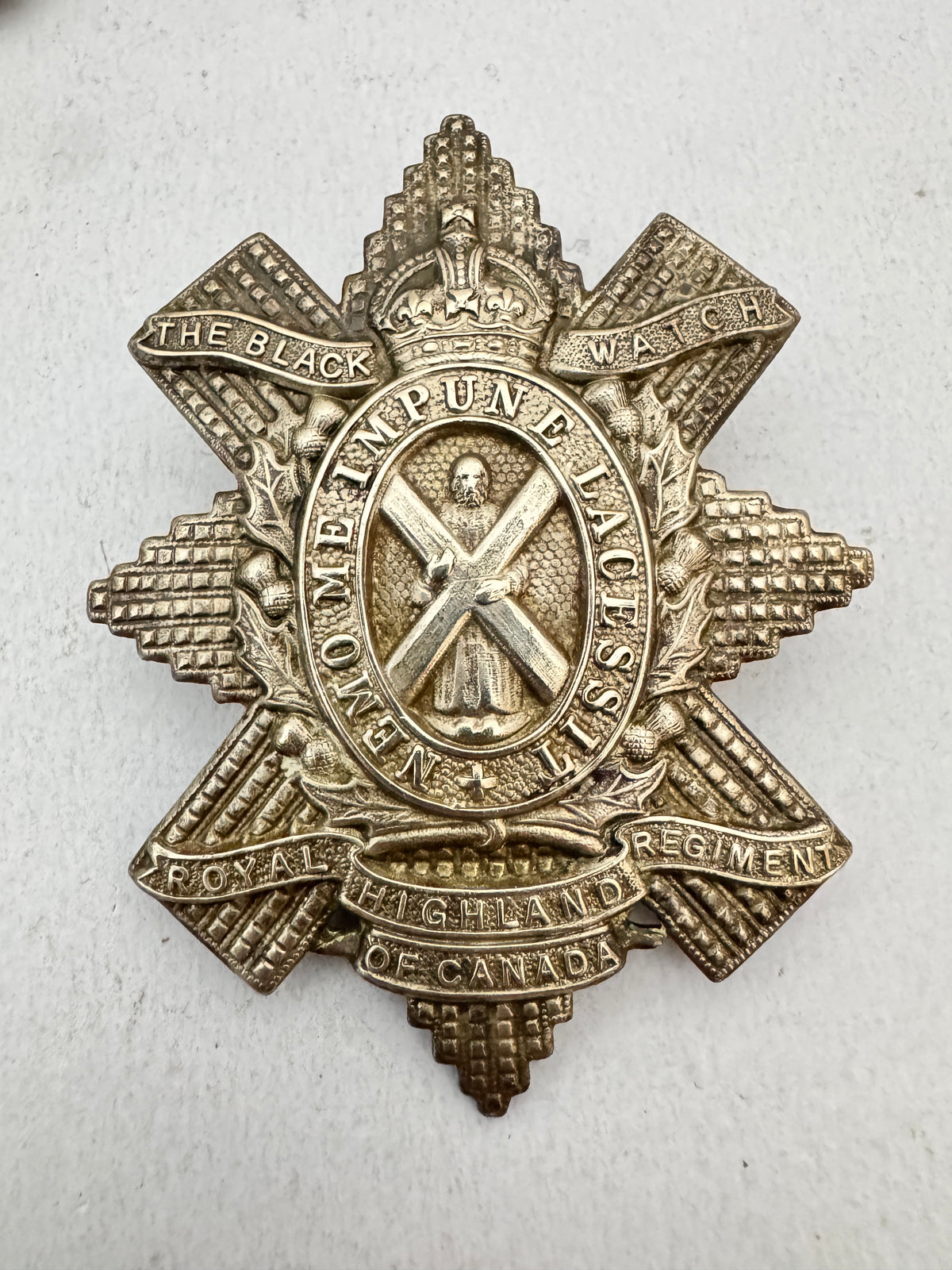 WW2 Royal Highland Regiment of Canada 'Black Watch' Cap Badge