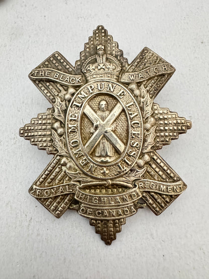 WW2 Royal Highland Regiment of Canada 'Black Watch' Cap Badge