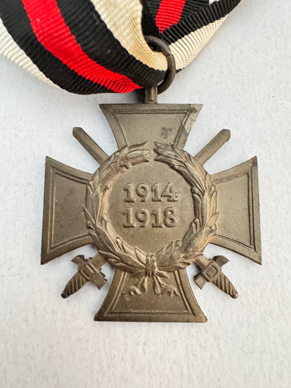 WW1 Imperial German Iron Cross 1st Class Award Medal Group Prussian Hindenburg