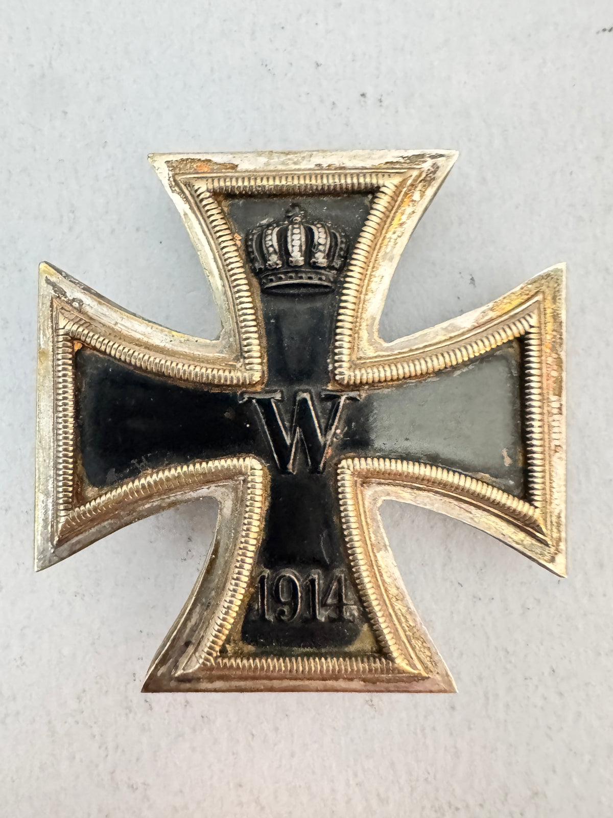 WW1 Imperial German Iron Cross 1st Class Award Medal Group Prussian Hindenburg