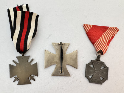 WW1 Imperial German Iron Cross 1st Class Award Medal Group Prussian Hindenburg