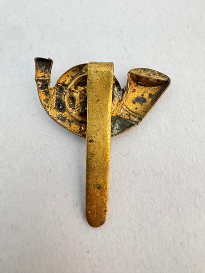 WW2 British Army King's Own Yorkshire Light Infantry Regiment Cap Badge KOYLI