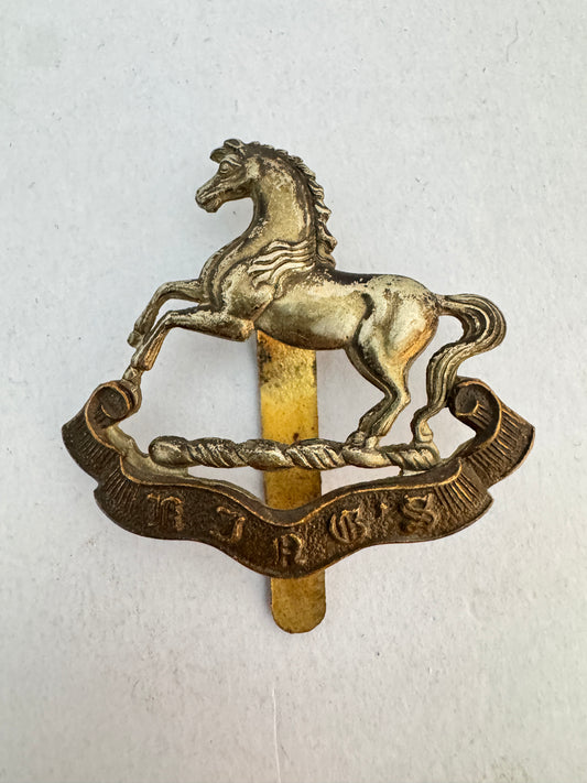 WW2 British Army King's Liverpool Regiment Cap Badge