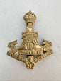 WW2 British Army Yorkshire Regiment Cap Badge Princess of Wale's Own