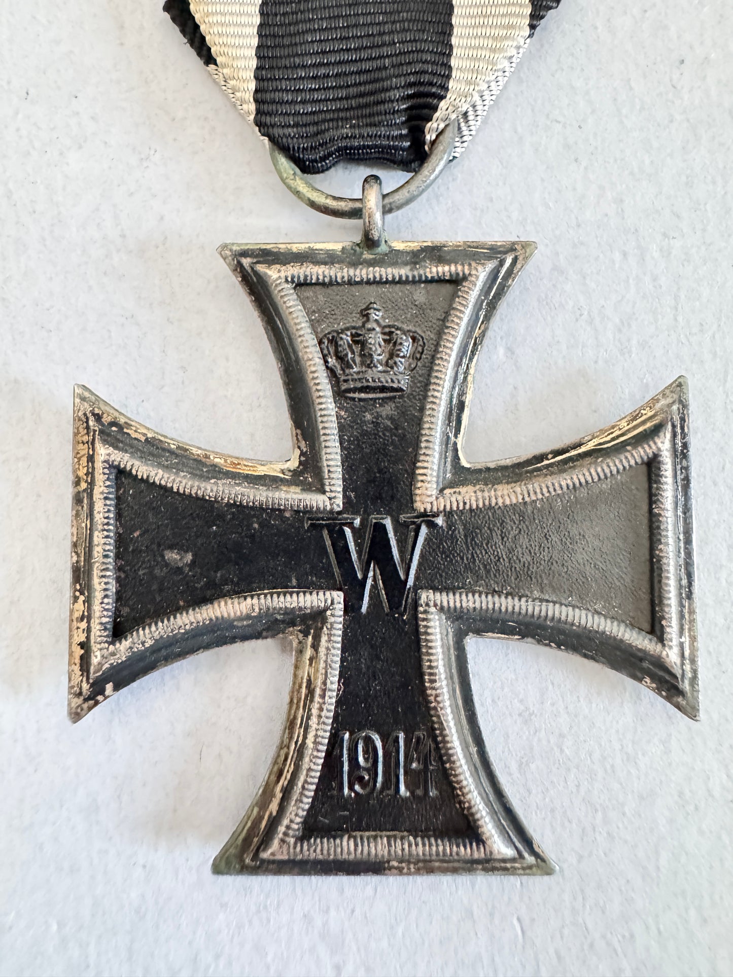 WW1 German Prussian 1914 Iron Cross 2nd Class Medal Award