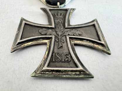 WW1 German Prussian 1914 Iron Cross 2nd Class Medal Award