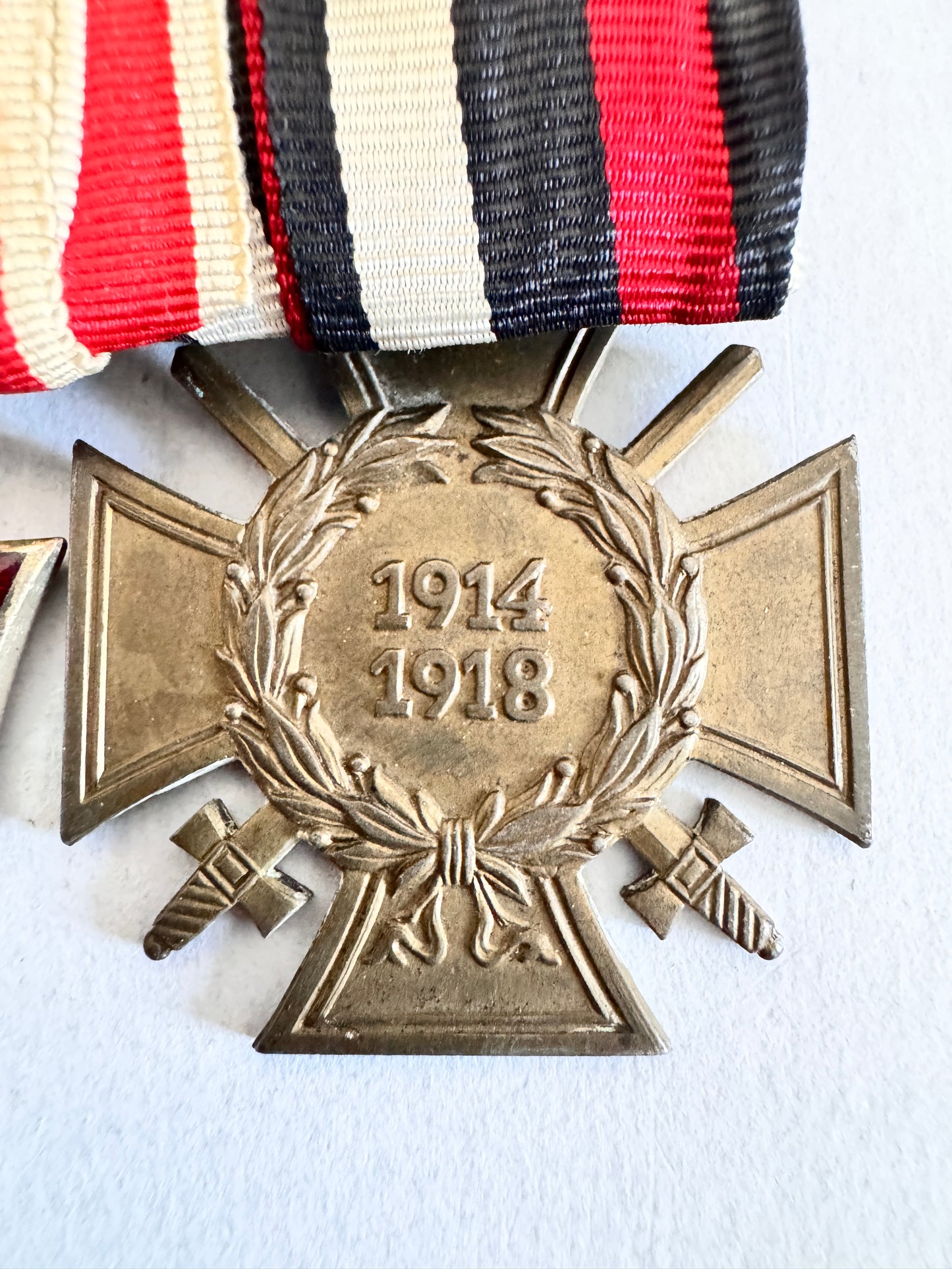 WW1 German Prussian Iron Cross Hanseatic Cross Medal Bar