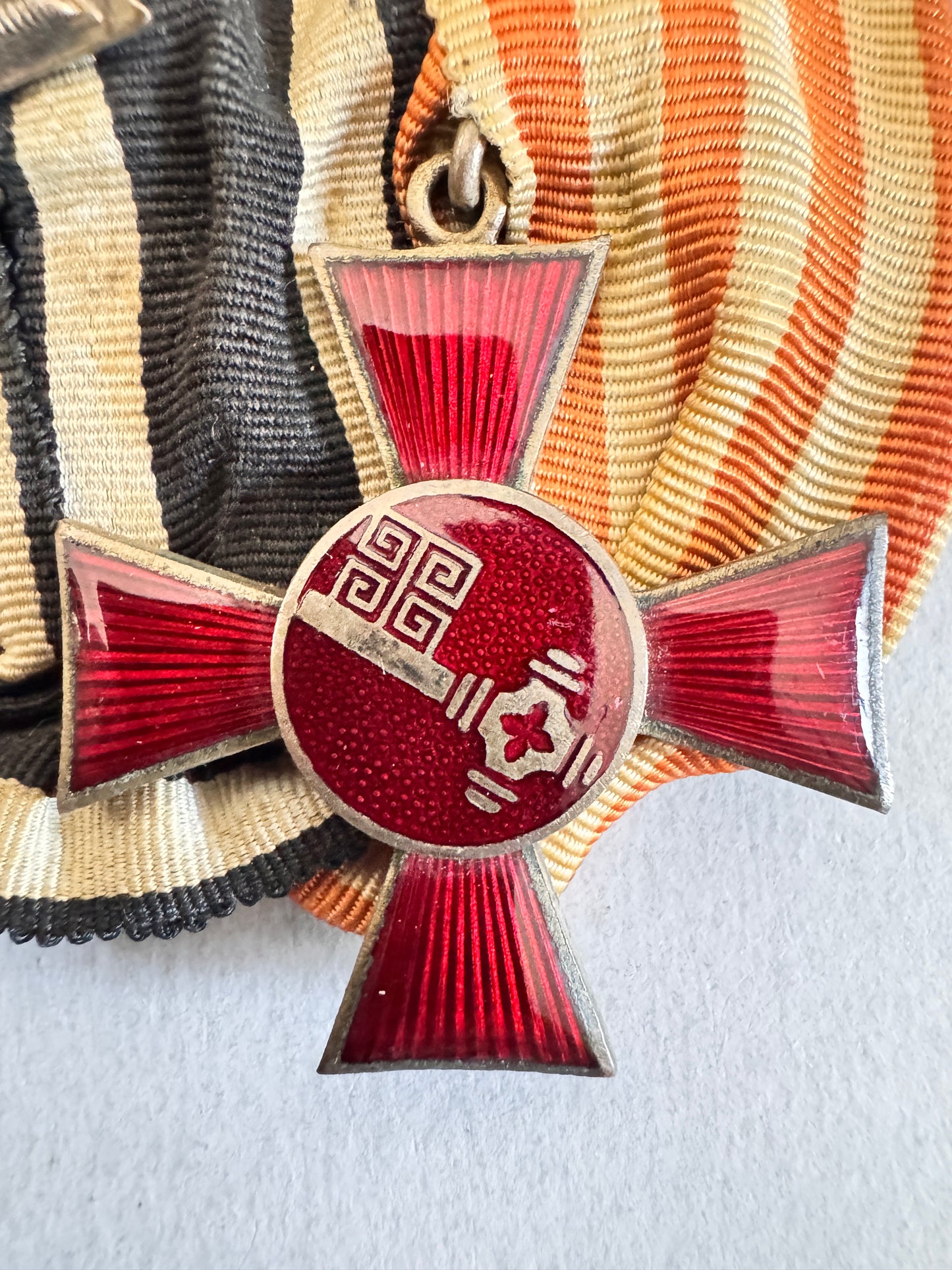 WW1 German Prussian Iron Cross Hanseatic Cross BREMEN Medal Bar