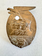 NSDAP 2nd Nordmark Meeting 1936 Rally Event Tinnie Badge