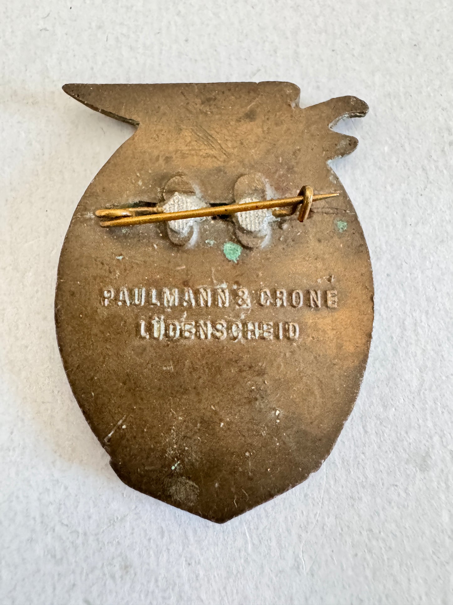 NSDAP 2nd Nordmark Meeting 1936 Rally Event Tinnie Badge