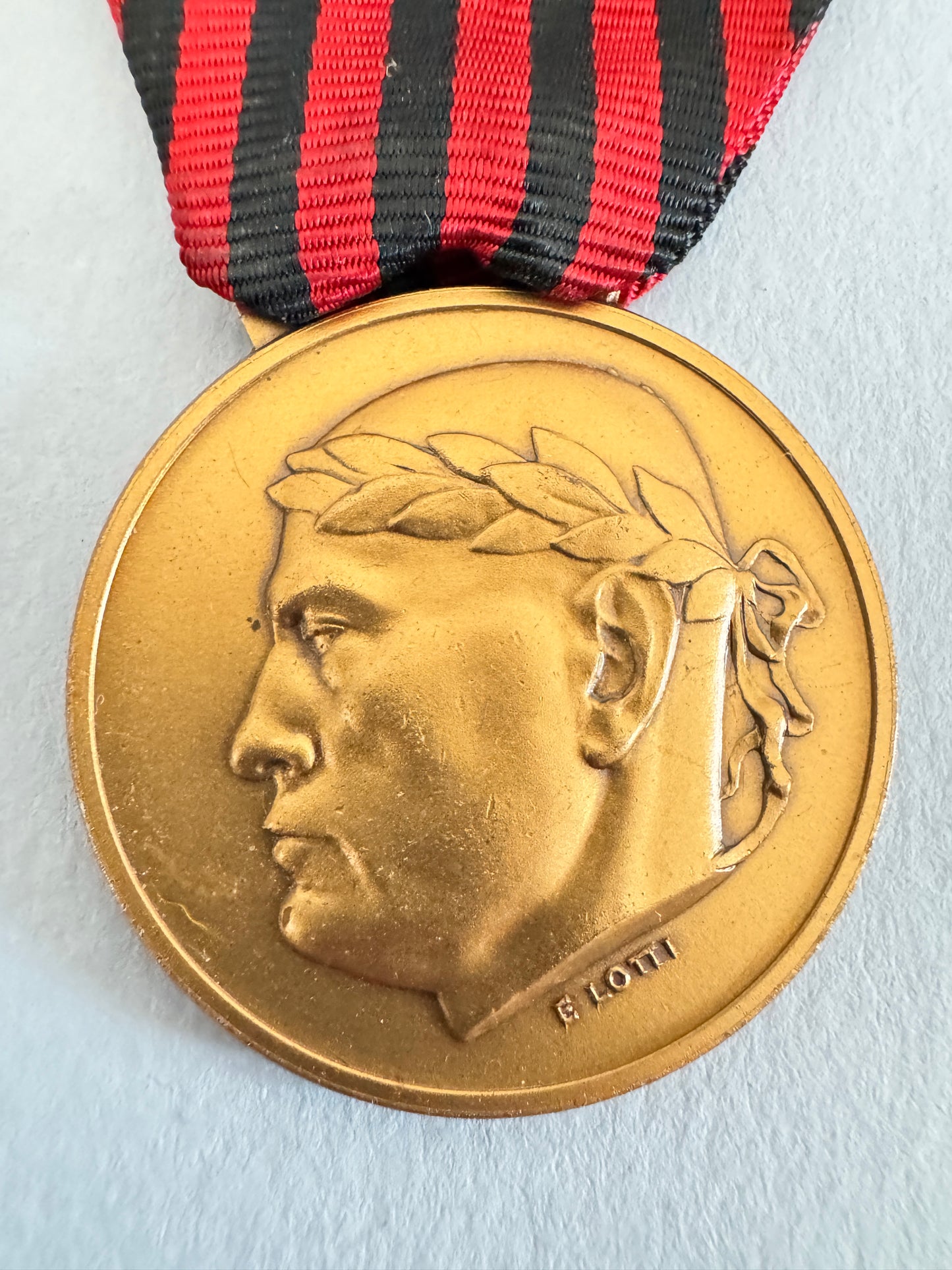 WW2 Italian Medal for Combatant Veterans Repubblica Sociale Italiana RSI