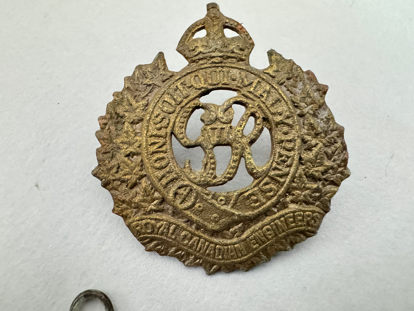WW2 Canadian Army Cap Badges Armoured Corps Engineers Service Corps