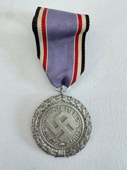 WW2 German Luftschutz Air Defence Medal 2nd Class