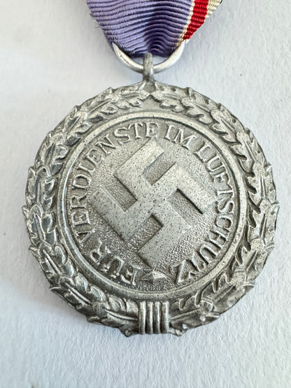 WW2 German Luftschutz Air Defence Medal 2nd Class